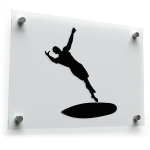 Diving Athlete Sticker