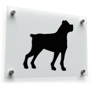 Dog Silhouette Sticker