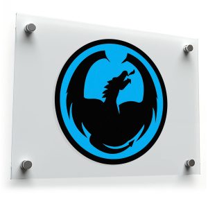 Dragon Silhouette Sticker