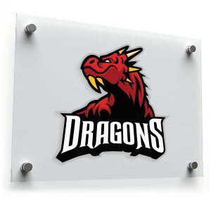 Dragons Logo Sticker