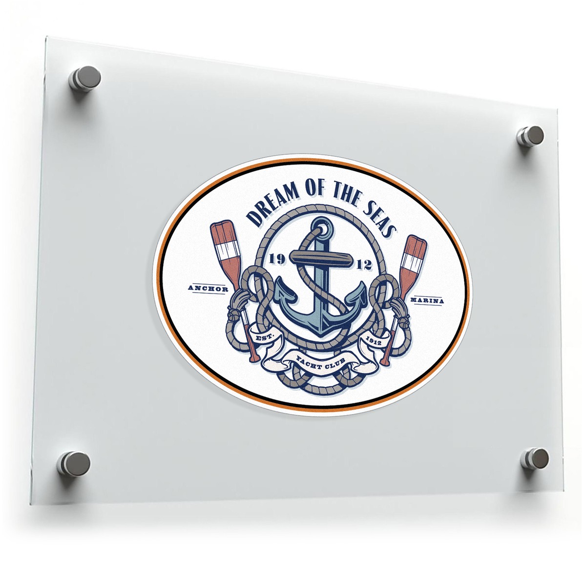 Dream of the Seas Nautical Sticker 3 Dream of the Seas Nautical Sticker