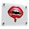 Dripping Lips Sticker