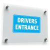 Drivers Entrance Sticker