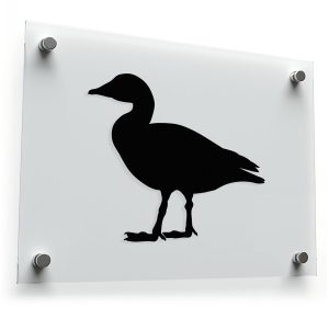 Duck Silhouette Sticker