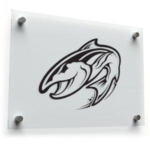 Dynamic Fish Vinyl Sticker