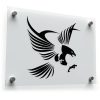 Eagle Catching Fish Vinyl Decal 1
