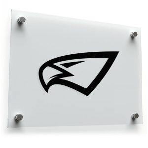 Eagle Head Silhouette Sticker