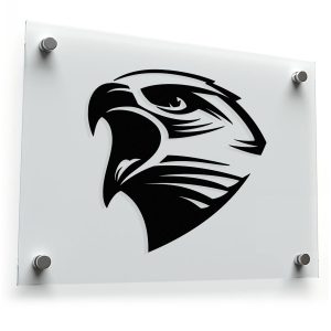 Eagle Head Tribal Sticker