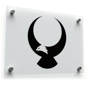 Eagle Silhouette Sticker