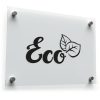Eco-Friendly Leaf Design Sticker 1