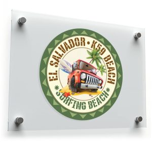 El Salvador K59 Beach Sticker