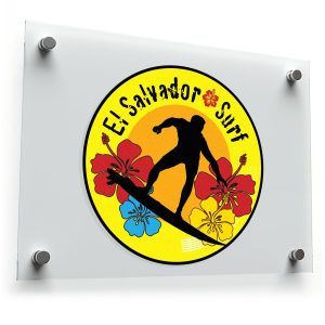 El Salvador Surf Sticker