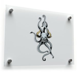 Eldritch Octopus Skull Sticker