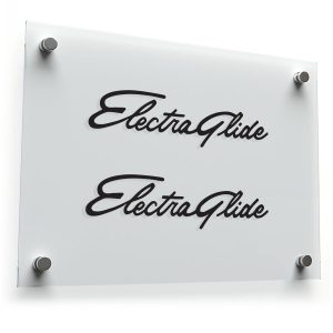 Electra Glide Logo Vinyl Sticker Set