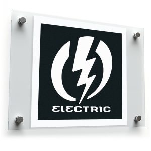 Electric Logo Vinyl Sticker