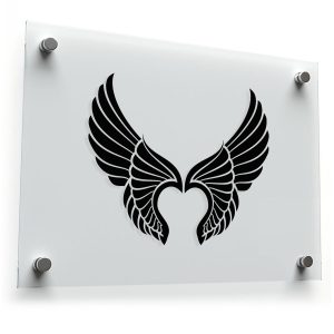 Elegant Angel Wings Vinyl Decal