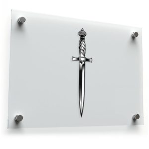 Elegant Dagger Sticker