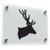 Elegant Deer Silhouette Wall Decal