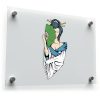 Elegant Geisha Silhouette Sticker