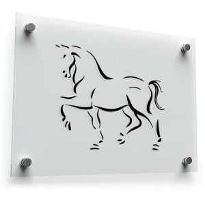 Elegant Horse Silhouette Decal