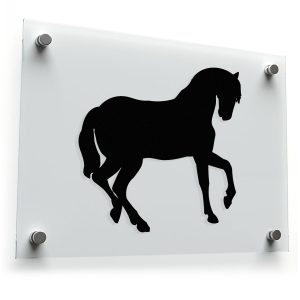Elegant Horse Silhouette Sticker