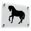 Elegant Horse Silhouette Vinyl Sticker 1
