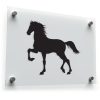 Elegant Horse Silhouette Vinyl Sticker