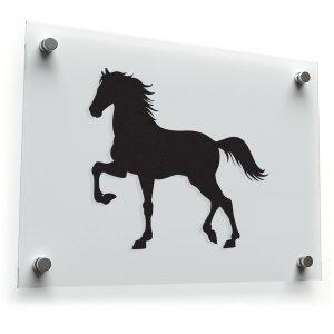 Elegant Horse Silhouette Vinyl Sticker