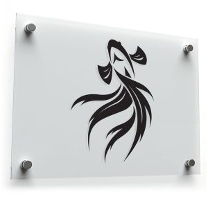 Elegant Koi Fish Vinyl Sticker