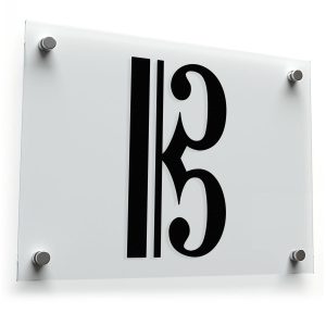 Elegant Monogram "K" Sticker