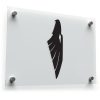 Elegant Wing Silhouette Sticker