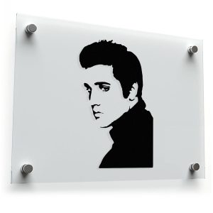 Elvis Presley Silhouette Sticker Decal