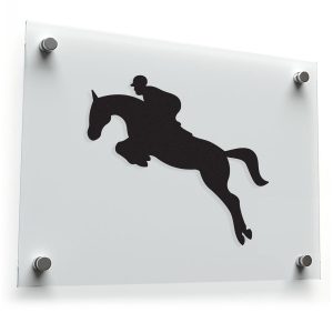 Equestrian Silhouette Sticker