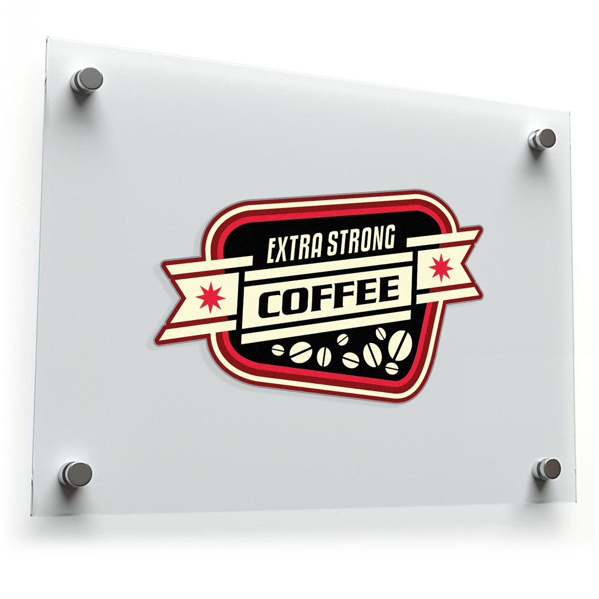 Extra Strong Coffee Sticker 3 Extra Strong Coffee Sticker