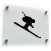 Extreme Skier Silhouette Decal