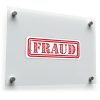 "FRAUD" Stamp Sticker 1