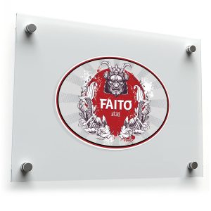 Faito Samurai Sticker