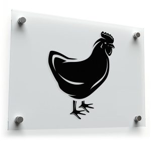 Farmhouse Chicken Decal