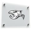 Ferocious Fish Skeleton Sticker