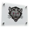 Ferocious Rat Head Sticker