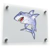 Ferocious Shark Sticker