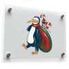 Festive Penguin Christmas Sticker