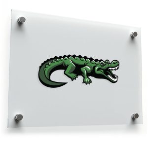 Fierce Alligator Sticker