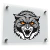 Fierce Angry Cat Head Sticker