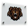 Fierce Bear Head Sticker