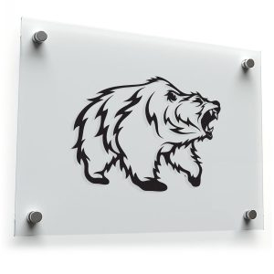 Fierce Bear Tribal Decal