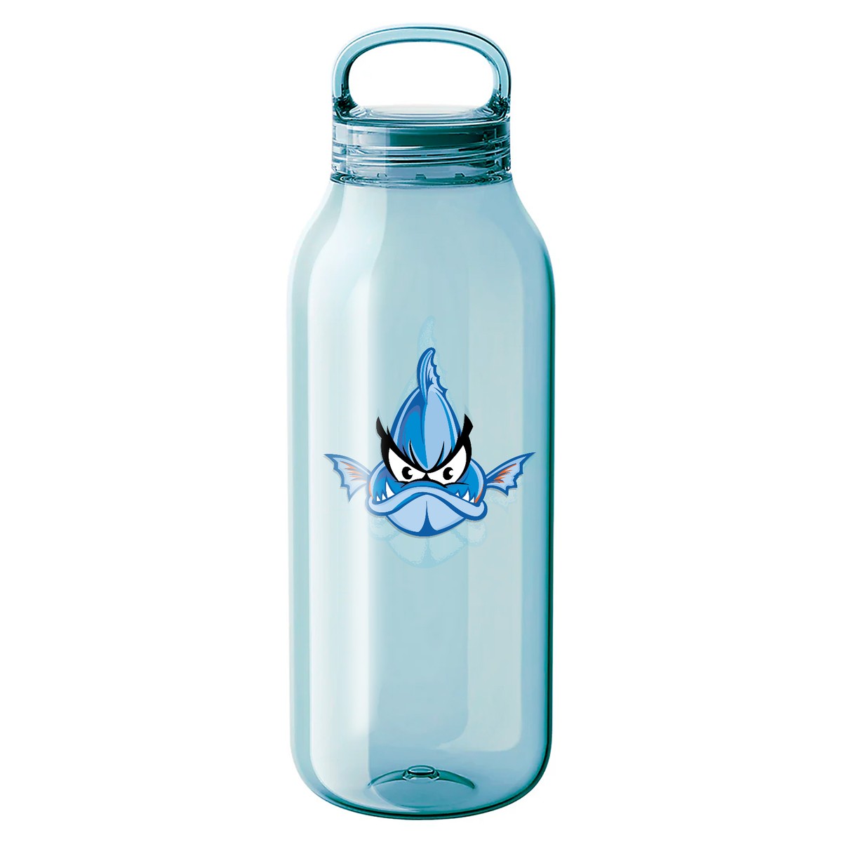 Fierce Blue Fish Sticker 5 Fierce Blue Fish Sticker - Image 3