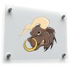 Fierce Boar Head Sticker