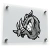 Fierce Boar Head Sticker
