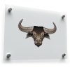Fierce Bull Head Sticker 1